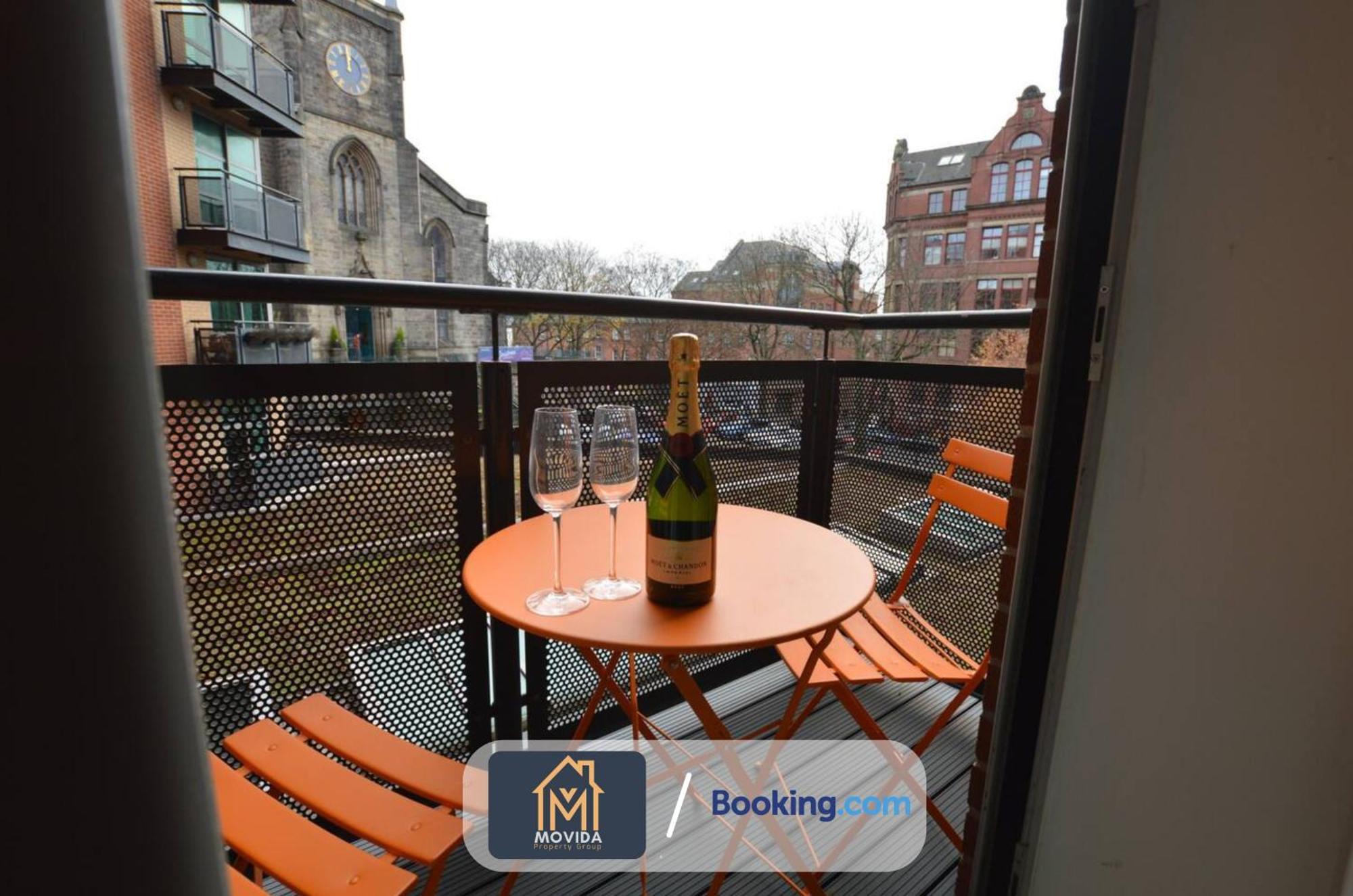 Lgi Stunning 1 Bedroom Apartment By Movida Property Group Short Lets & Serviced Accommodation Leeds  Eksteriør billede
