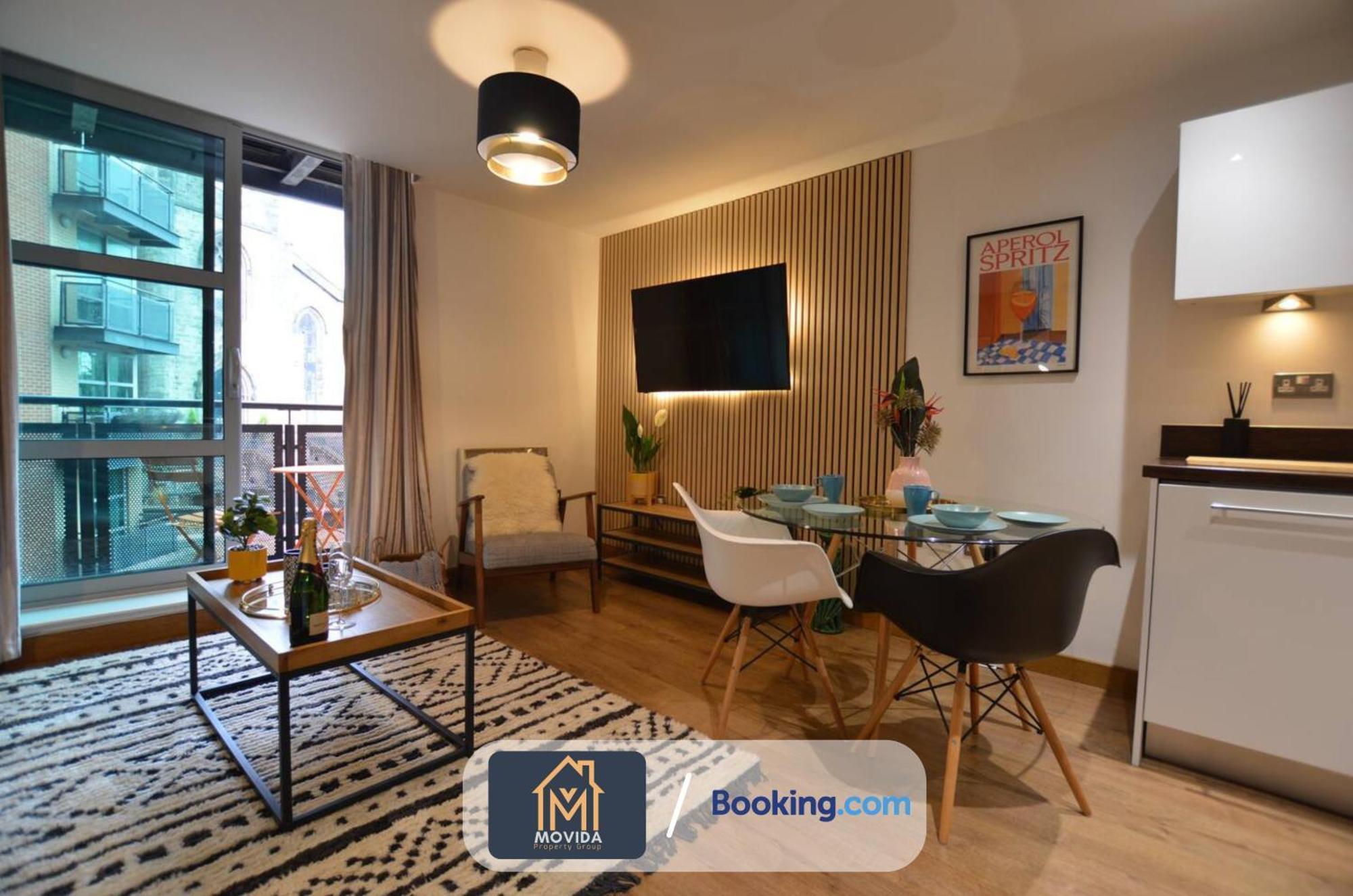 Lgi Stunning 1 Bedroom Apartment By Movida Property Group Short Lets & Serviced Accommodation Leeds  Eksteriør billede