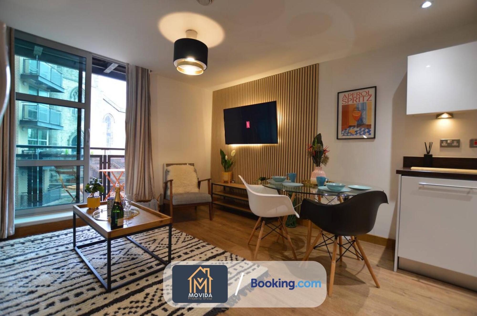 Lgi Stunning 1 Bedroom Apartment By Movida Property Group Short Lets & Serviced Accommodation Leeds  Eksteriør billede