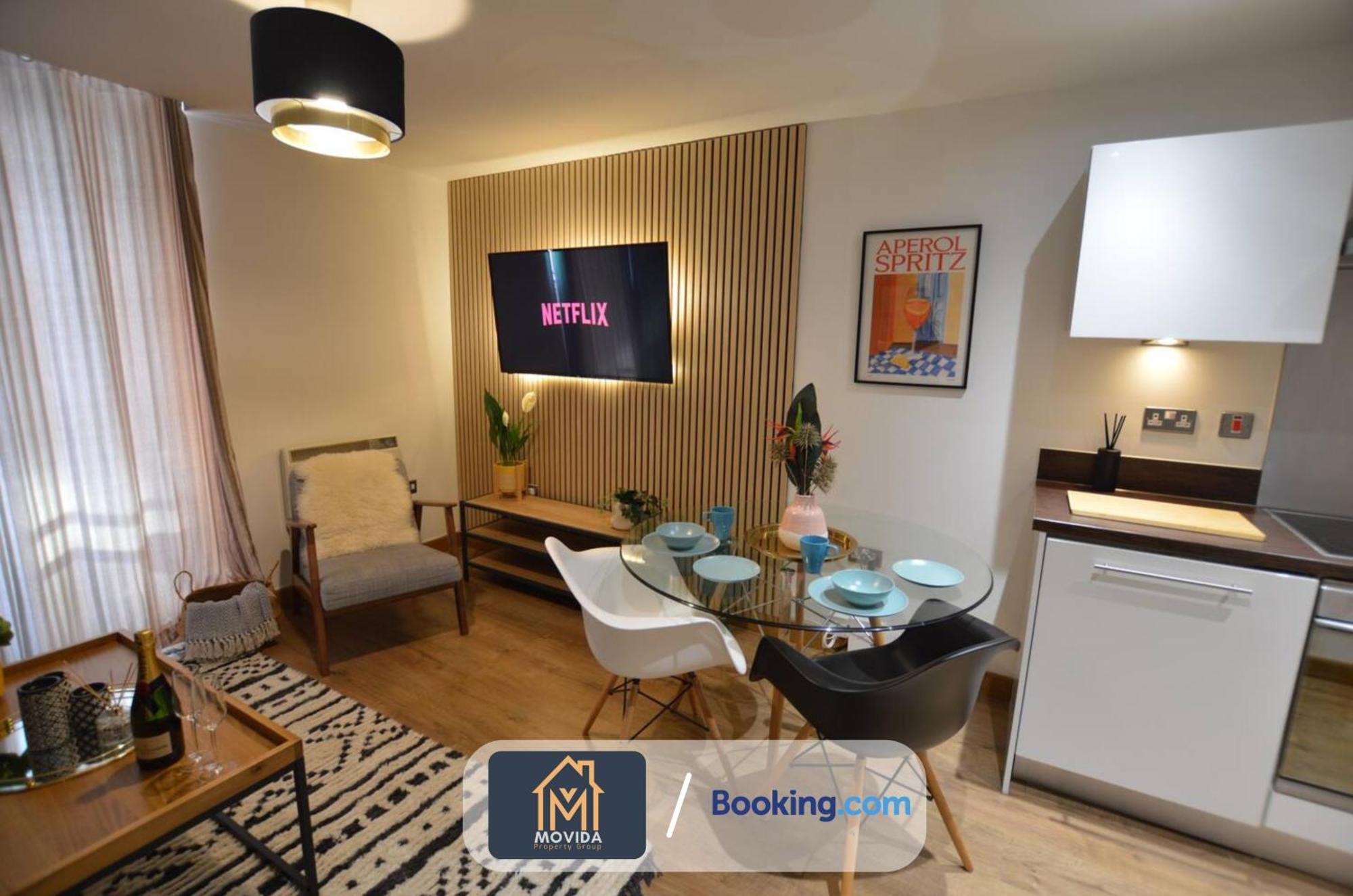 Lgi Stunning 1 Bedroom Apartment By Movida Property Group Short Lets & Serviced Accommodation Leeds  Eksteriør billede