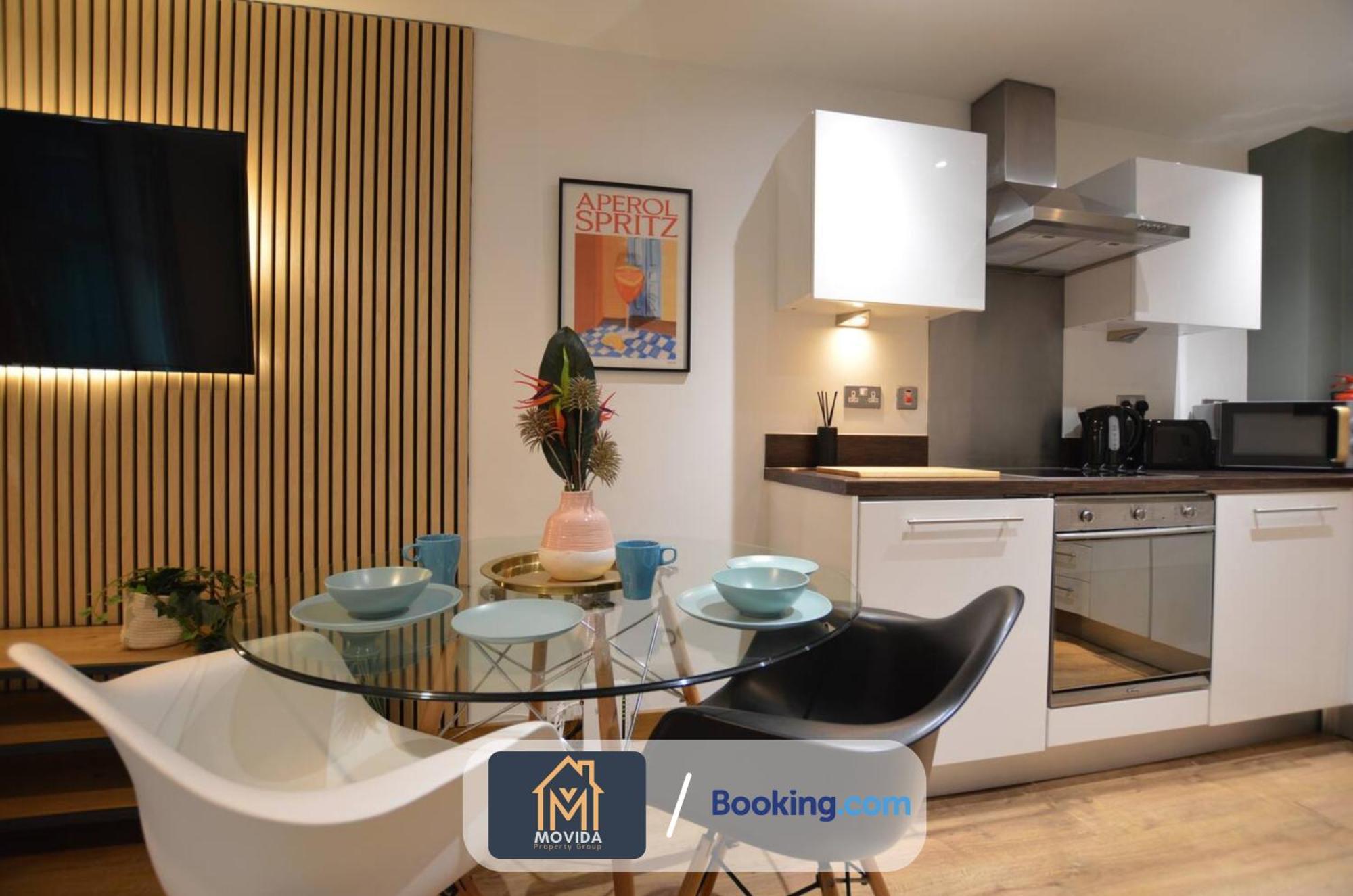 Lgi Stunning 1 Bedroom Apartment By Movida Property Group Short Lets & Serviced Accommodation Leeds  Eksteriør billede