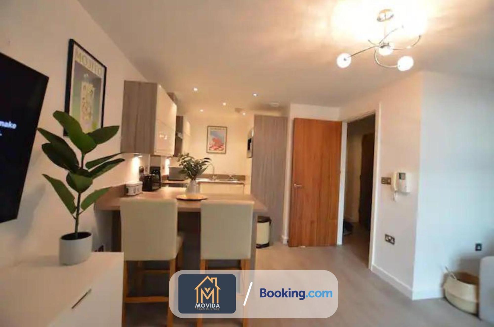 Lgi Stunning 1 Bedroom Apartment By Movida Property Group Short Lets & Serviced Accommodation Leeds  Eksteriør billede