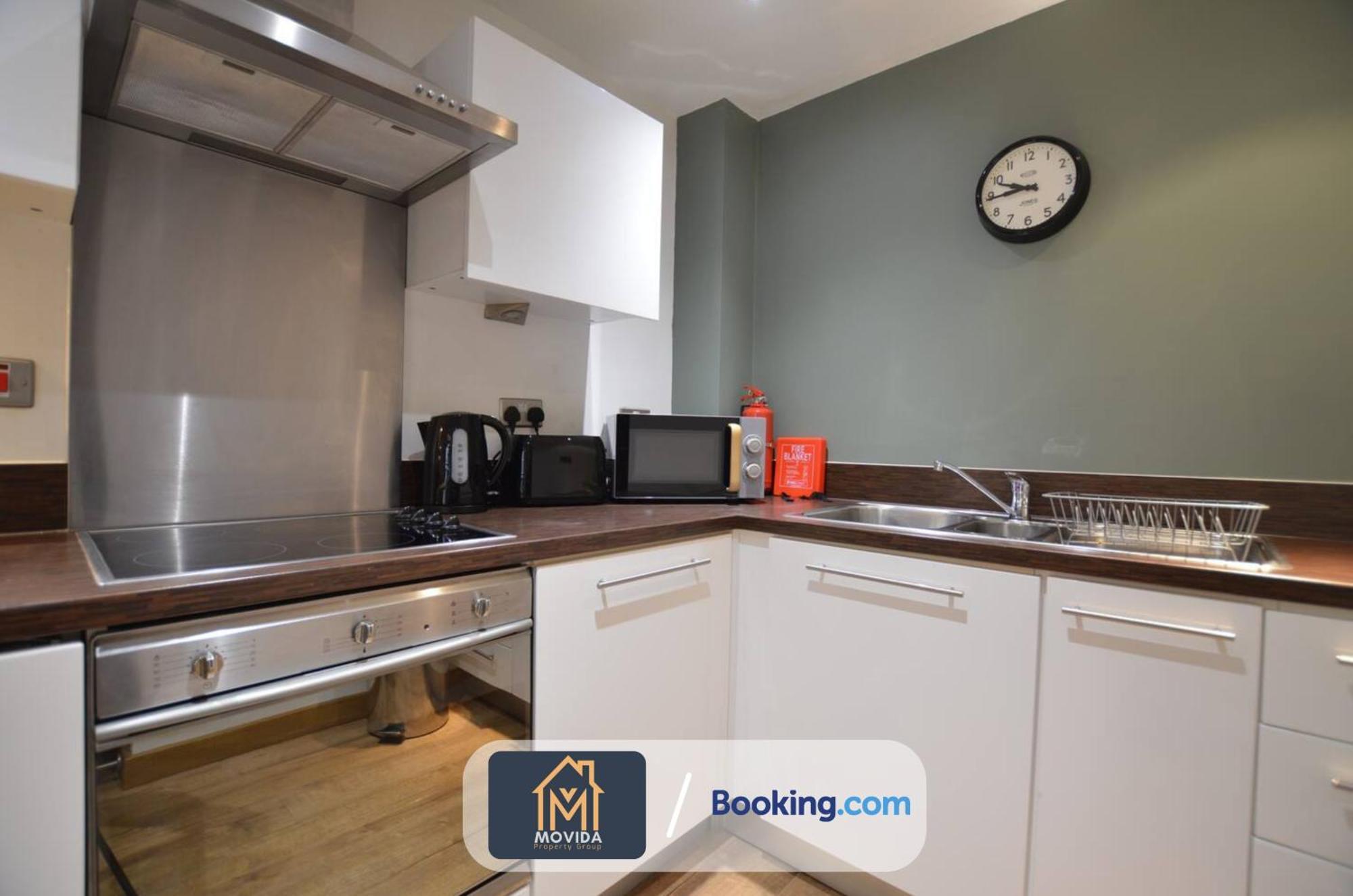 Lgi Stunning 1 Bedroom Apartment By Movida Property Group Short Lets & Serviced Accommodation Leeds  Eksteriør billede